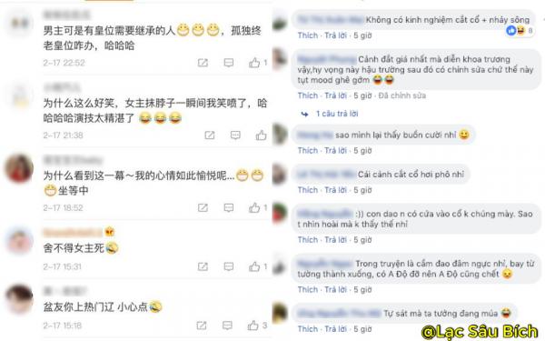 Hài hước kiểu tự tử freestyle của nữ chính 'Đông Cung', dùng kiếm cứa cổ mà như múa ba-lê Hài hước kiểu tự tử freestyle của nữ chính 'Đông Cung', dùng kiếm cứa cổ mà như múa ba-lê