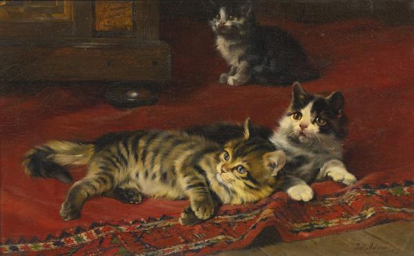 Loạt tranh ấn tượng của nữ danh họa Henriette Ronner Knip - người cả đời chỉ vẽ mỗi mèo Loạt tranh ấn tượng của nữ danh họa Henriette Ronner Knip - người cả đời chỉ vẽ mỗi mèo
