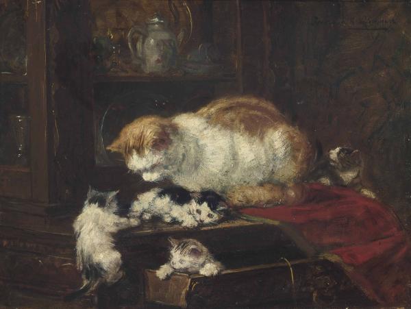 Loạt tranh ấn tượng của nữ danh họa Henriette Ronner Knip - người cả đời chỉ vẽ mỗi mèo Loạt tranh ấn tượng của nữ danh họa Henriette Ronner Knip - người cả đời chỉ vẽ mỗi mèo