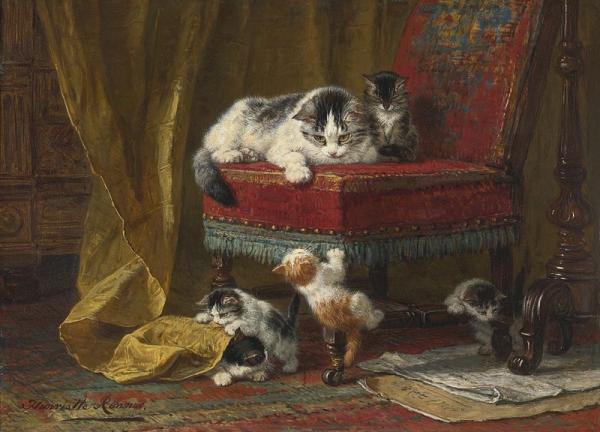 Loạt tranh ấn tượng của nữ danh họa Henriette Ronner Knip - người cả đời chỉ vẽ mỗi mèo Loạt tranh ấn tượng của nữ danh họa Henriette Ronner Knip - người cả đời chỉ vẽ mỗi mèo