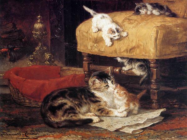 Loạt tranh ấn tượng của nữ danh họa Henriette Ronner Knip - người cả đời chỉ vẽ mỗi mèo Loạt tranh ấn tượng của nữ danh họa Henriette Ronner Knip - người cả đời chỉ vẽ mỗi mèo
