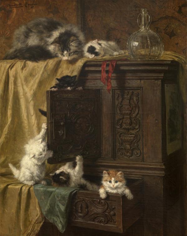 Loạt tranh ấn tượng của nữ danh họa Henriette Ronner Knip - người cả đời chỉ vẽ mỗi mèo Loạt tranh ấn tượng của nữ danh họa Henriette Ronner Knip - người cả đời chỉ vẽ mỗi mèo