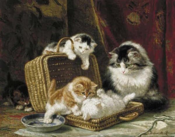 Loạt tranh ấn tượng của nữ danh họa Henriette Ronner Knip - người cả đời chỉ vẽ mỗi mèo Loạt tranh ấn tượng của nữ danh họa Henriette Ronner Knip - người cả đời chỉ vẽ mỗi mèo