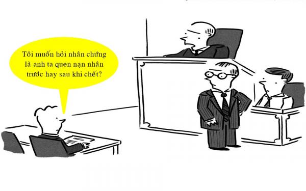 Những câu hỏi 'hóc búa' của luật sư khiến bạn chỉ muốn ấn nút report ngay lập tức Những câu hỏi 'hóc búa' của luật sư khiến bạn chỉ muốn ấn nút report ngay lập tức