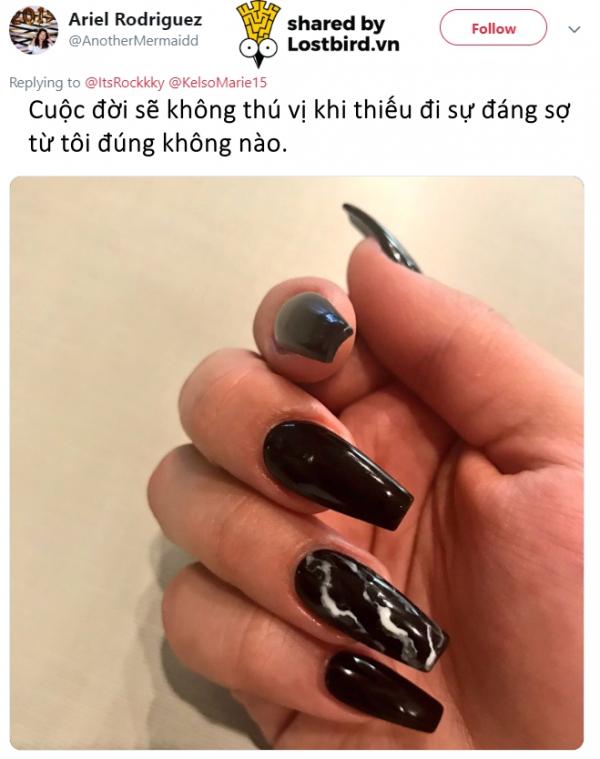 Hoá ra đằng sau những hình dáng, màu sắc của bộ móng tay của chị em đều ẩn chứa ý nghĩa riêng Hoá ra đằng sau những hình dáng, màu sắc của bộ móng tay của chị em đều ẩn chứa ý nghĩa riêng