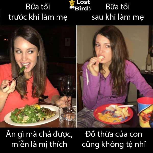 Tuyển tập meme "Trước và Sau khi có con" từ những người mới lên chức bố mẹ Tuyển tập meme "Trước và Sau khi có con" từ những người mới lên chức bố mẹ