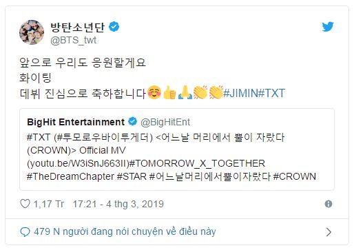 Mặc ai nói ngả nói nghiêng, TXT vẫn là 'em trai cưng' của BTS và đây là bằng chứng Mặc ai nói ngả nói nghiêng, TXT vẫn là 'em trai cưng' của BTS và đây là bằng chứng