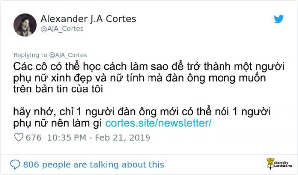 Anh chàng tự tin 'dạy' cánh chị em thế nào là xinh đẹp và dân mạng ầm ầm phản đối Anh chàng tự tin 'dạy' cánh chị em thế nào là xinh đẹp và dân mạng ầm ầm phản đối