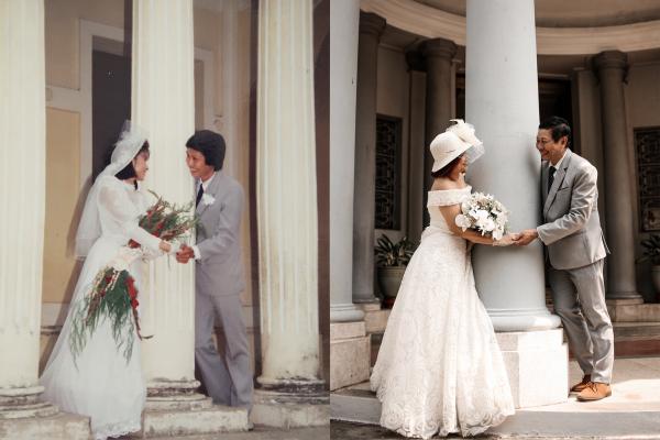 Trầm trồ với bộ ảnh #30yearchallenge tái hiện ngày cưới của bố mẹ cách đây 30 năm Trầm trồ với bộ ảnh #30yearchallenge tái hiện ngày cưới của bố mẹ cách đây 30 năm