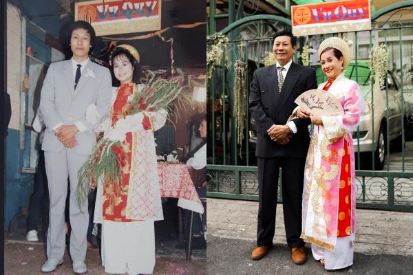 Trầm trồ với bộ ảnh #30yearchallenge tái hiện ngày cưới của bố mẹ cách đây 30 năm Trầm trồ với bộ ảnh #30yearchallenge tái hiện ngày cưới của bố mẹ cách đây 30 năm