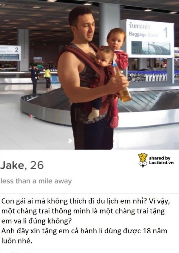 Khát khao thoát ế, chàng trai mở quá nhiều tài khoản mời mọc trên Tinder đến nỗi bị ứng dụng này 'xoá sổ' Khát khao thoát ế, chàng trai mở quá nhiều tài khoản mời mọc trên Tinder đến nỗi bị ứng dụng này 'xoá sổ'