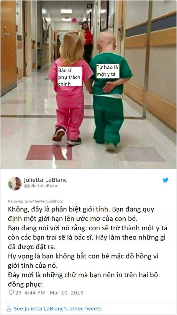 Liệu đây có phải là bức hình phân biệt giới tính? Liệu đây có phải là bức hình phân biệt giới tính?