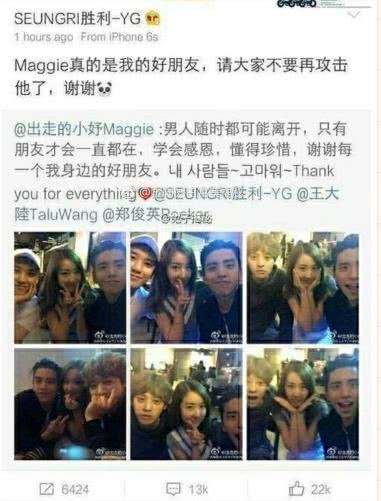 Seungri và những mối quan hệ phức tạp với các hot girl, thiên kim tiểu thư Châu Á Seungri và những mối quan hệ phức tạp với các hot girl, thiên kim tiểu thư Châu Á