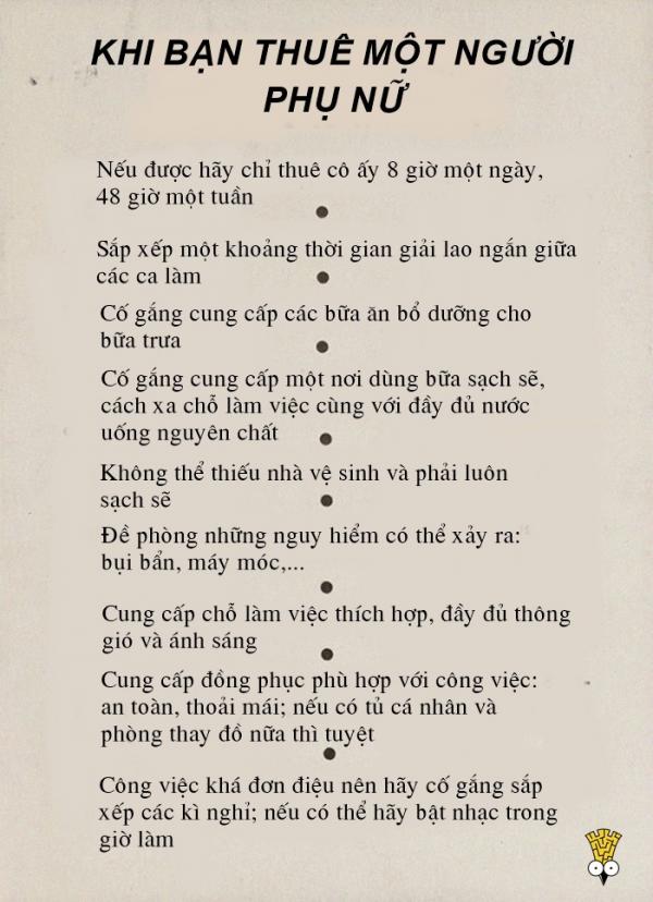 Cuốn cẩm nang quản lý nhân viên nữ từ những năm 1940 khiến nhiều người ngạc nhiên Cuốn cẩm nang quản lý nhân viên nữ từ những năm 1940 khiến nhiều người ngạc nhiên