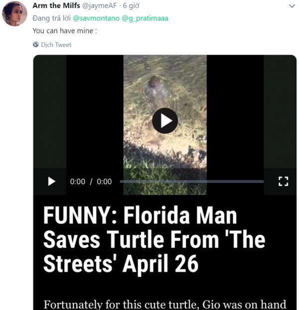 Cùng trào lưu 'Florida Man', khám phá xem độ khìn khìn của bạn là kiểu người Florida nào? Cùng trào lưu 'Florida Man', khám phá xem độ khìn khìn của bạn là kiểu người Florida nào?