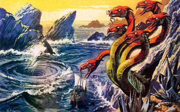 Quái vật 6 đầu Scylla và thủy quái xoáy nước Charybdis hay câu chuyện ‘tránh vỏ dưa, gặp vỏ dừa’ của Odysseus Quái vật 6 đầu Scylla và thủy quái xoáy nước Charybdis hay câu chuyện ‘tránh vỏ dưa, gặp vỏ dừa’ của Odysseus