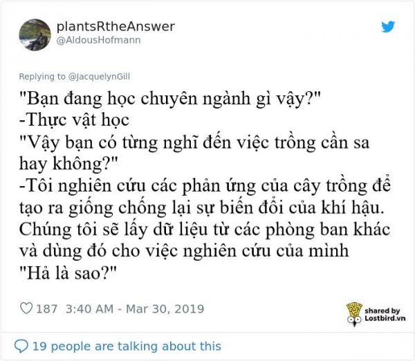 'Bạn học chuyên ngành gì?' và 1001 cách giải thích đau đầu của những kẻ 'ngoại đạo' 'Bạn học chuyên ngành gì?' và 1001 cách giải thích đau đầu của những kẻ 'ngoại đạo'