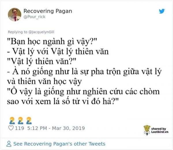 'Bạn học chuyên ngành gì?' và 1001 cách giải thích đau đầu của những kẻ 'ngoại đạo' 'Bạn học chuyên ngành gì?' và 1001 cách giải thích đau đầu của những kẻ 'ngoại đạo'