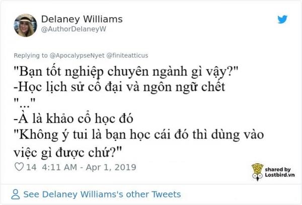 'Bạn học chuyên ngành gì?' và 1001 cách giải thích đau đầu của những kẻ 'ngoại đạo' 'Bạn học chuyên ngành gì?' và 1001 cách giải thích đau đầu của những kẻ 'ngoại đạo'