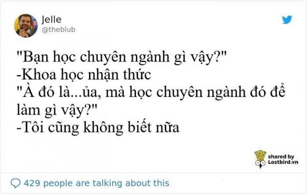 'Bạn học chuyên ngành gì?' và 1001 cách giải thích đau đầu của những kẻ 'ngoại đạo' 'Bạn học chuyên ngành gì?' và 1001 cách giải thích đau đầu của những kẻ 'ngoại đạo'