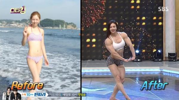 Gặp gỡ 'nữ thần cơ bắp' xứ Kim chi: Mặt và người tưởng như không hề liên quan nhau Gặp gỡ 'nữ thần cơ bắp' xứ Kim chi: Mặt và người tưởng như không hề liên quan nhau