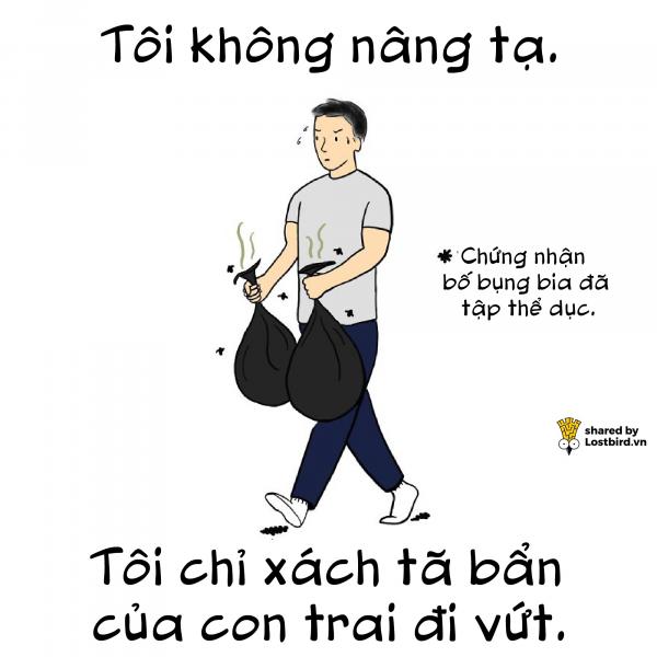 Bộ tranh về chuyện nuôi dạy con của ông bố trẻ: Ai cũng nên xem Bộ tranh về chuyện nuôi dạy con của ông bố trẻ: Ai cũng nên xem