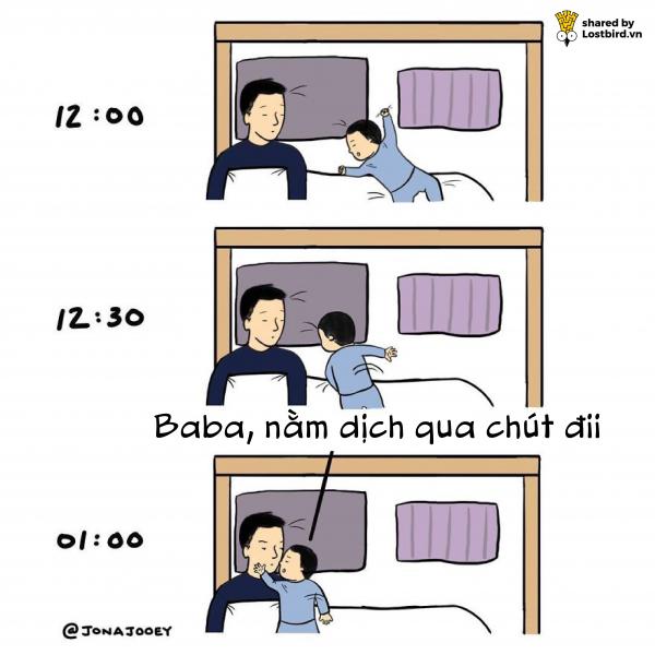 Bộ tranh về chuyện nuôi dạy con của ông bố trẻ: Ai cũng nên xem Bộ tranh về chuyện nuôi dạy con của ông bố trẻ: Ai cũng nên xem