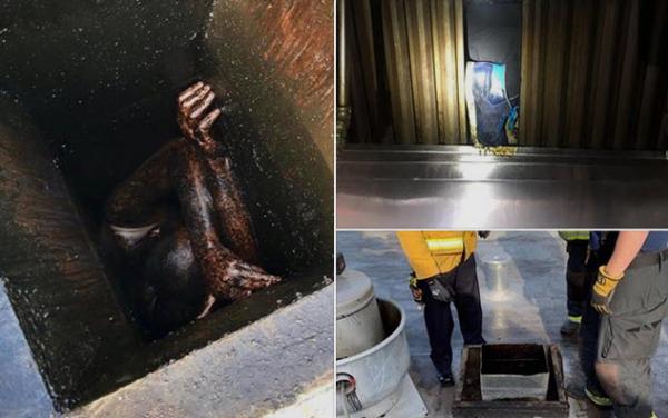 Những tên trộm hậu đậu bị mắc kẹt khi đang gây án, thậm chí phải tự gọi cảnh sát đến giải cứu Những tên trộm hậu đậu bị mắc kẹt khi đang gây án, thậm chí phải tự gọi cảnh sát đến giải cứu