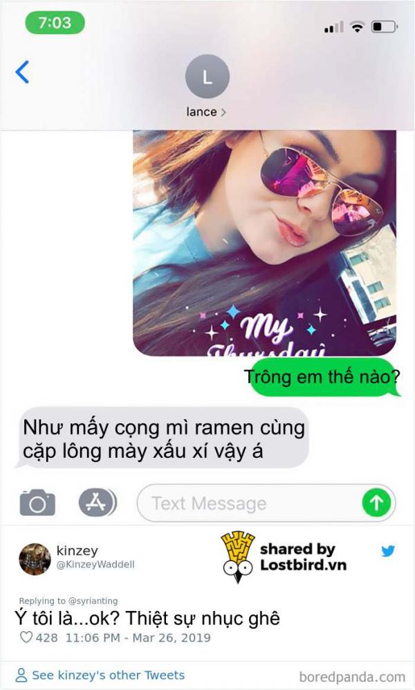 Cánh đàn ông trả lời sao khi được chị em ruột gửi ảnh tự sướng và hỏi trông họ thế nào? Cánh đàn ông trả lời sao khi được chị em ruột gửi ảnh tự sướng và hỏi trông họ thế nào?