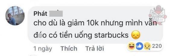 Loạt comment cười muốn 'nội thương' trước thông báo Starbucks sẽ giảm 10 nghìn VND khi khách hàng tự mang ly đến Loạt comment cười muốn 'nội thương' trước thông báo Starbucks sẽ giảm 10 nghìn VND khi khách hàng tự mang ly đến