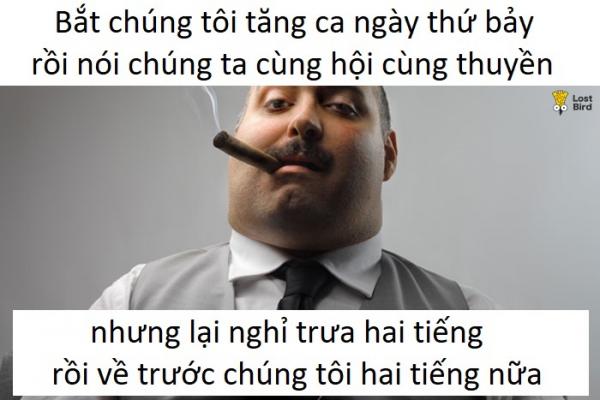 Loạt ảnh không thể đúng hơn về 'mối nhân duyên' giữa sếp và nhân viên Loạt ảnh không thể đúng hơn về 'mối nhân duyên' giữa sếp và nhân viên