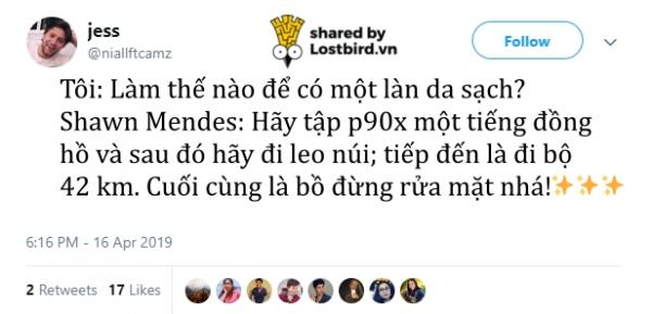 Shawn Mendes phát biểu 'Không rửa mặt vẫn có làn da đẹp', ai tin nào? Shawn Mendes phát biểu 'Không rửa mặt vẫn có làn da đẹp', ai tin nào?