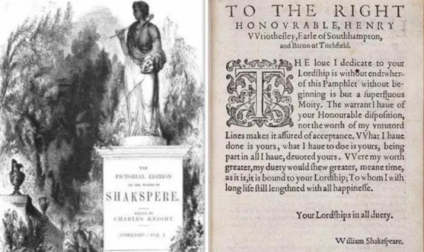Hậu thế đã đọc sai tên đại văn hào Shakespeare? Hậu thế đã đọc sai tên đại văn hào Shakespeare?