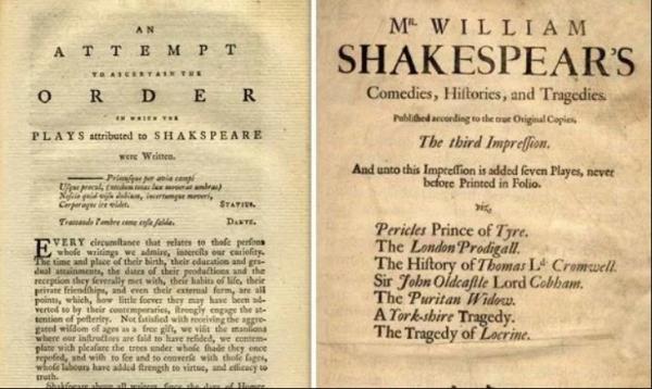 Hậu thế đã đọc sai tên đại văn hào Shakespeare? Hậu thế đã đọc sai tên đại văn hào Shakespeare?