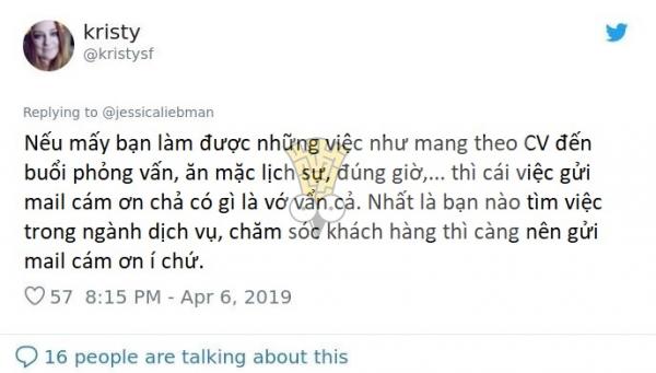 'Đánh trượt ứng viên vì không gửi mail cám ơn' - Quy tắc tuyển dụng khiến cư dân mạng dậy sóng 'Đánh trượt ứng viên vì không gửi mail cám ơn' - Quy tắc tuyển dụng khiến cư dân mạng dậy sóng