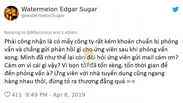'Đánh trượt ứng viên vì không gửi mail cám ơn' - Quy tắc tuyển dụng khiến cư dân mạng dậy sóng 'Đánh trượt ứng viên vì không gửi mail cám ơn' - Quy tắc tuyển dụng khiến cư dân mạng dậy sóng