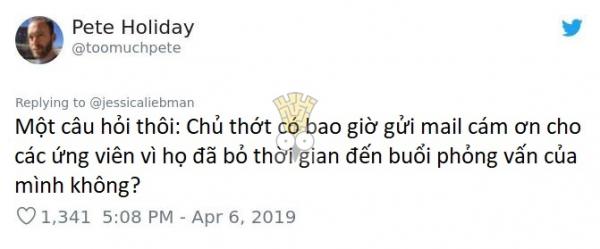'Đánh trượt ứng viên vì không gửi mail cám ơn' - Quy tắc tuyển dụng khiến cư dân mạng dậy sóng 'Đánh trượt ứng viên vì không gửi mail cám ơn' - Quy tắc tuyển dụng khiến cư dân mạng dậy sóng