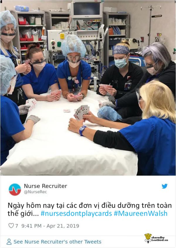Cho rằng y tá lúc nào cũng đánh bài nên không cần nghỉ ngơi, nữ nghị sĩ liền hot trên Instagram Cho rằng y tá lúc nào cũng đánh bài nên không cần nghỉ ngơi, nữ nghị sĩ liền hot trên Instagram