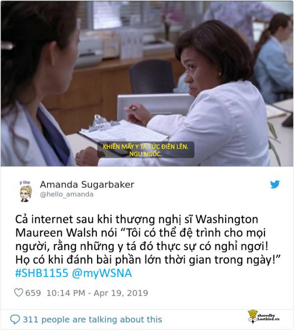 Cho rằng y tá lúc nào cũng đánh bài nên không cần nghỉ ngơi, nữ nghị sĩ liền hot trên Instagram Cho rằng y tá lúc nào cũng đánh bài nên không cần nghỉ ngơi, nữ nghị sĩ liền hot trên Instagram