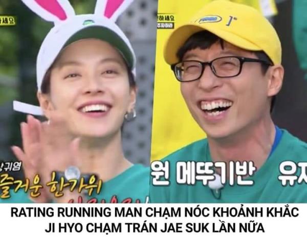 Trớ trêu: Liên tục bị cắt cảnh nhưng Song Ji Hyo lên hình lúc nào là rating 'Running Man' chạm đỉnh lúc đó Trớ trêu: Liên tục bị cắt cảnh nhưng Song Ji Hyo lên hình lúc nào là rating 'Running Man' chạm đỉnh lúc đó