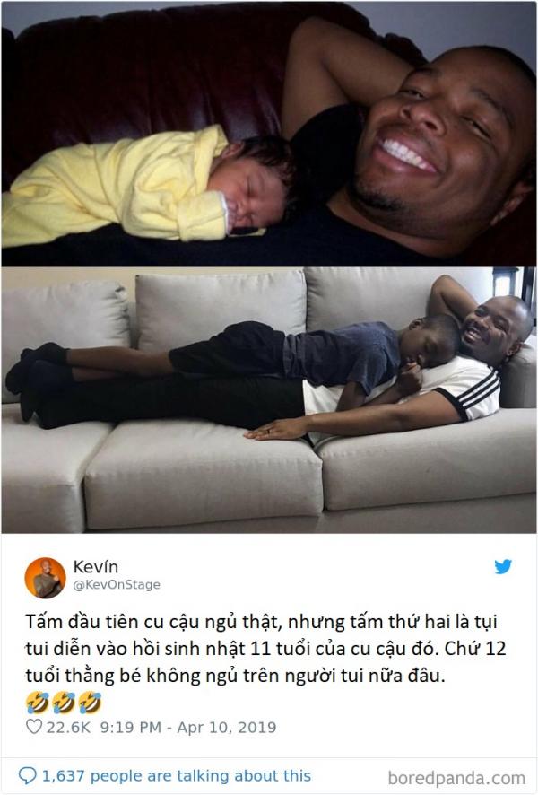 Khi các ông bố khoe ảnh ngủ cùng con: Ai nói các bố ít quan tâm con nào? Khi các ông bố khoe ảnh ngủ cùng con: Ai nói các bố ít quan tâm con nào?