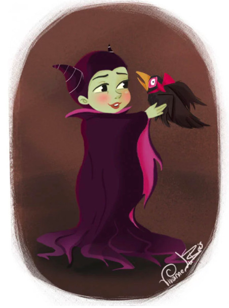 Bộ tranh khi các nhân vật phản diện của Disney còn bé Bộ tranh khi các nhân vật phản diện của Disney còn bé