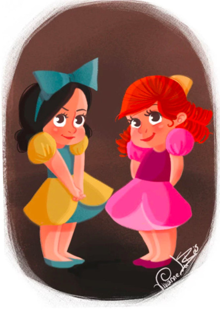 Bộ tranh khi các nhân vật phản diện của Disney còn bé Bộ tranh khi các nhân vật phản diện của Disney còn bé