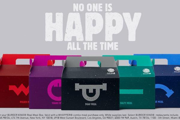 Sâu sắc như Burger King: Cho ra mắt phần ăn Real Meal phù hợp cảm xúc của từng khách hàng Sâu sắc như Burger King: Cho ra mắt phần ăn Real Meal phù hợp cảm xúc của từng khách hàng