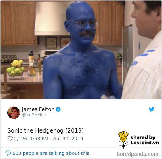 Fans ầm ầm phản đối tạo hình thảm hoạ của 'Sonic The Hedgehog' bằng loạt ảnh chế hài hước Fans ầm ầm phản đối tạo hình thảm hoạ của 'Sonic The Hedgehog' bằng loạt ảnh chế hài hước