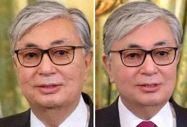 Hài hước: Ngay cả Tổng thống Kazakhstan cũng phải dùng Photoshop 'cà mặt' cho lung linh hơn Hài hước: Ngay cả Tổng thống Kazakhstan cũng phải dùng Photoshop 'cà mặt' cho lung linh hơn