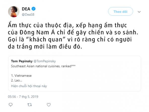 Chưa khi nào người Đông Nam Á đoàn kết như lúc người da trắng chê bai đồ ăn của mình Chưa khi nào người Đông Nam Á đoàn kết như lúc người da trắng chê bai đồ ăn của mình