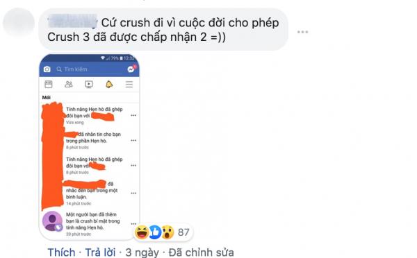 Dân tình 'thả thính' nhau như thế nào sau khi Facebook ra mắt tính năng đánh dấu crush? Dân tình 'thả thính' nhau như thế nào sau khi Facebook ra mắt tính năng đánh dấu crush?