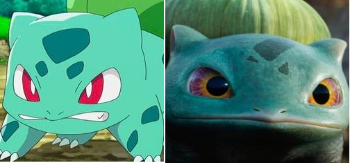 So sánh ngoại hình Pokémon trong phim hoạt hình và live-action 'Thám Tử Pikachu' So sánh ngoại hình Pokémon trong phim hoạt hình và live-action 'Thám Tử Pikachu'