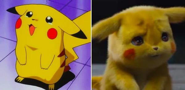So sánh ngoại hình Pokémon trong phim hoạt hình và live-action 'Thám Tử Pikachu' So sánh ngoại hình Pokémon trong phim hoạt hình và live-action 'Thám Tử Pikachu'